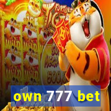 own 777 bet